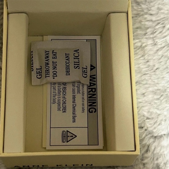 Anne Klein Gold Rectangular Watch - Picture 4 of 7